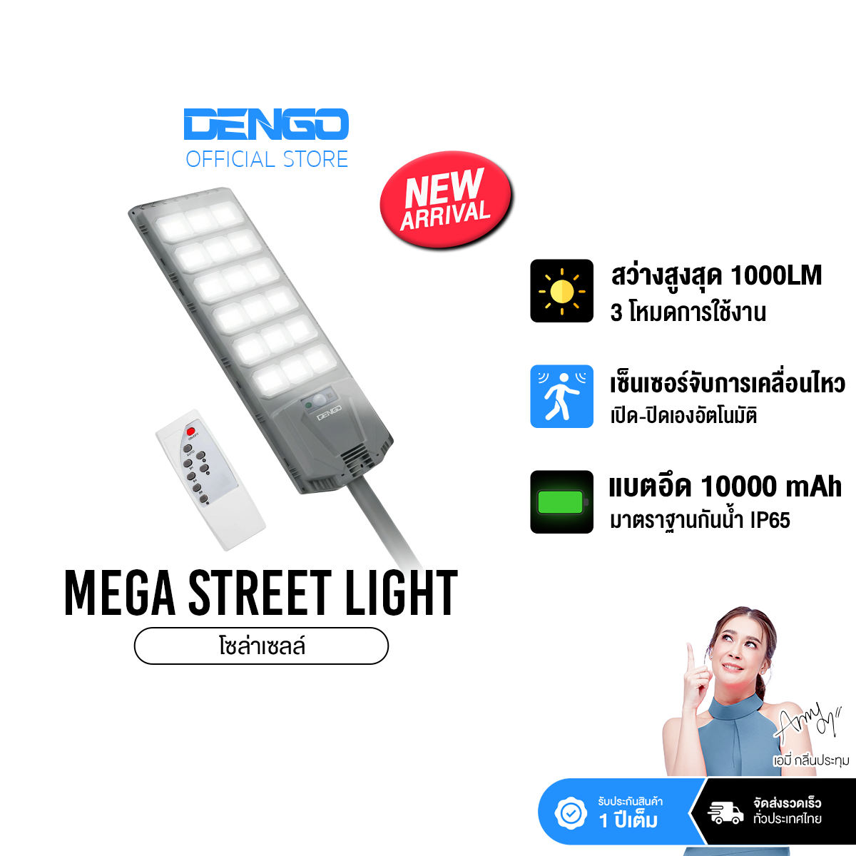 ไฟถนน SOLAR DENGO MEGA STREET LIGHT_9